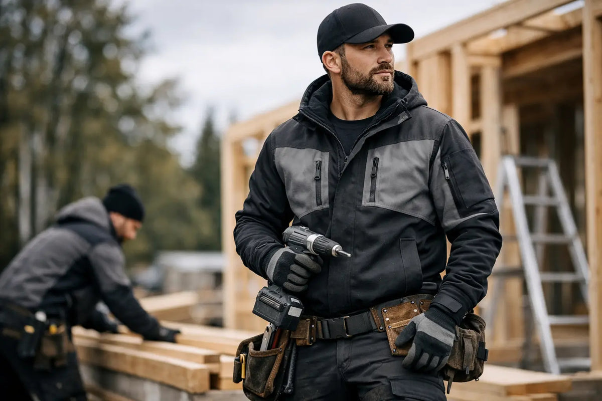 Exempel på arbetskläder för hantverkare i vardagen