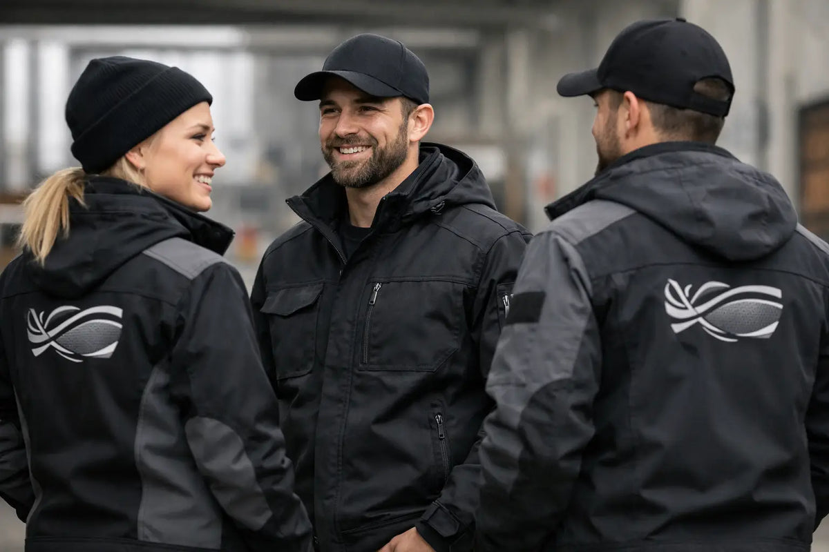 Bästa arbetsjackor med tryck för ditt team