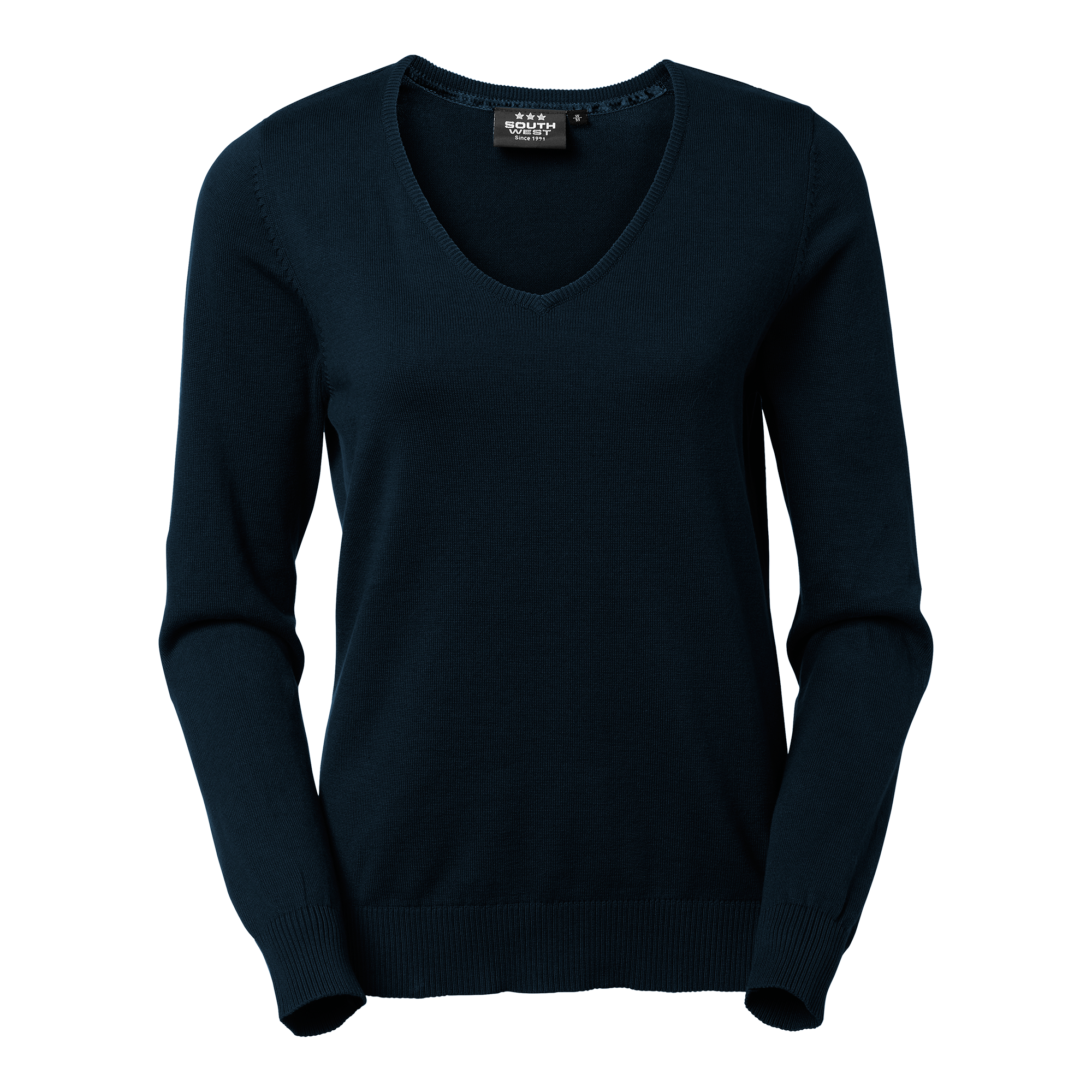 South West 1000340 Coral Pullover V Neck w