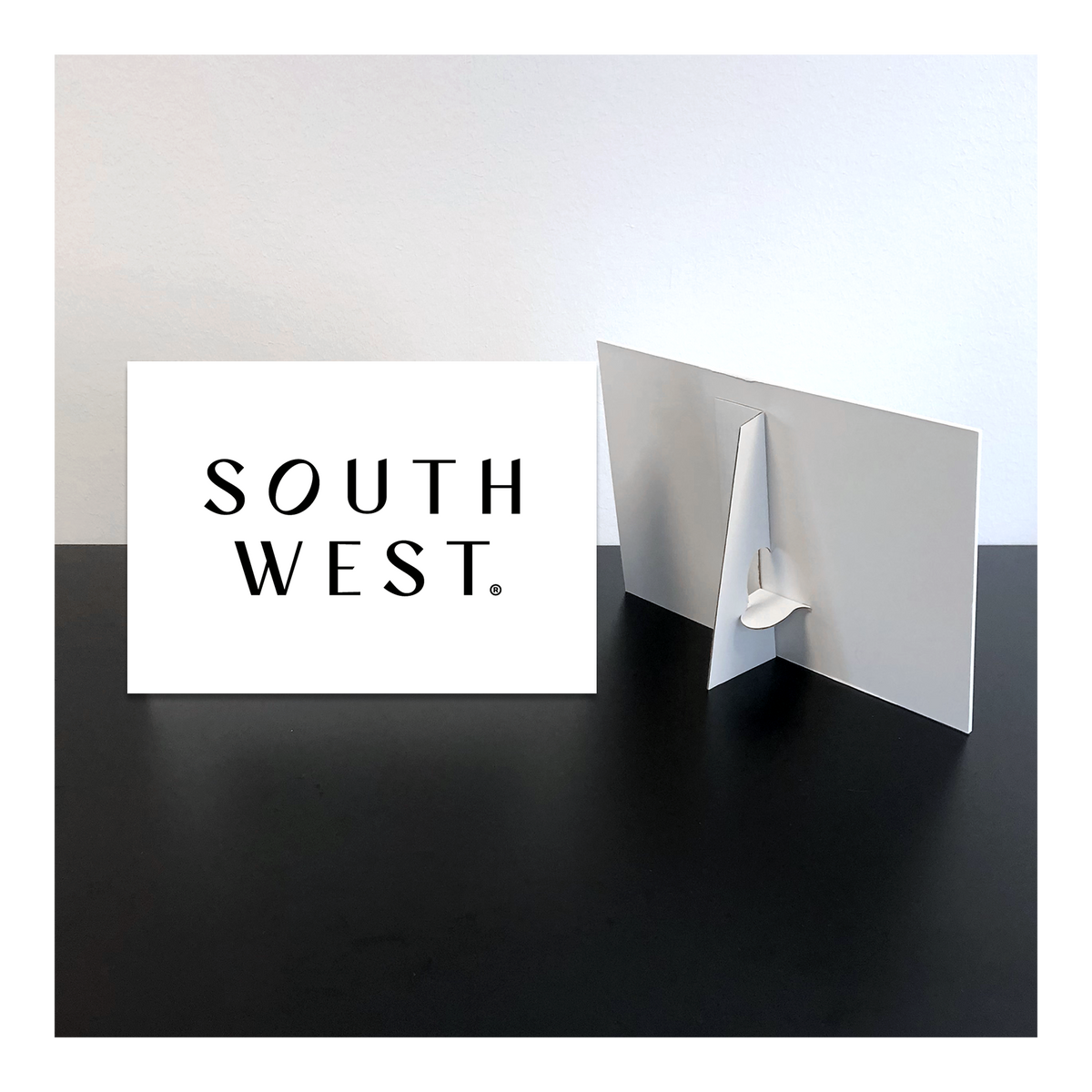 South West 1002029 Logo Sign A4 Point-of-sale