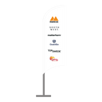 Other 1002037 Beach Flag All Logos Point-of-sale