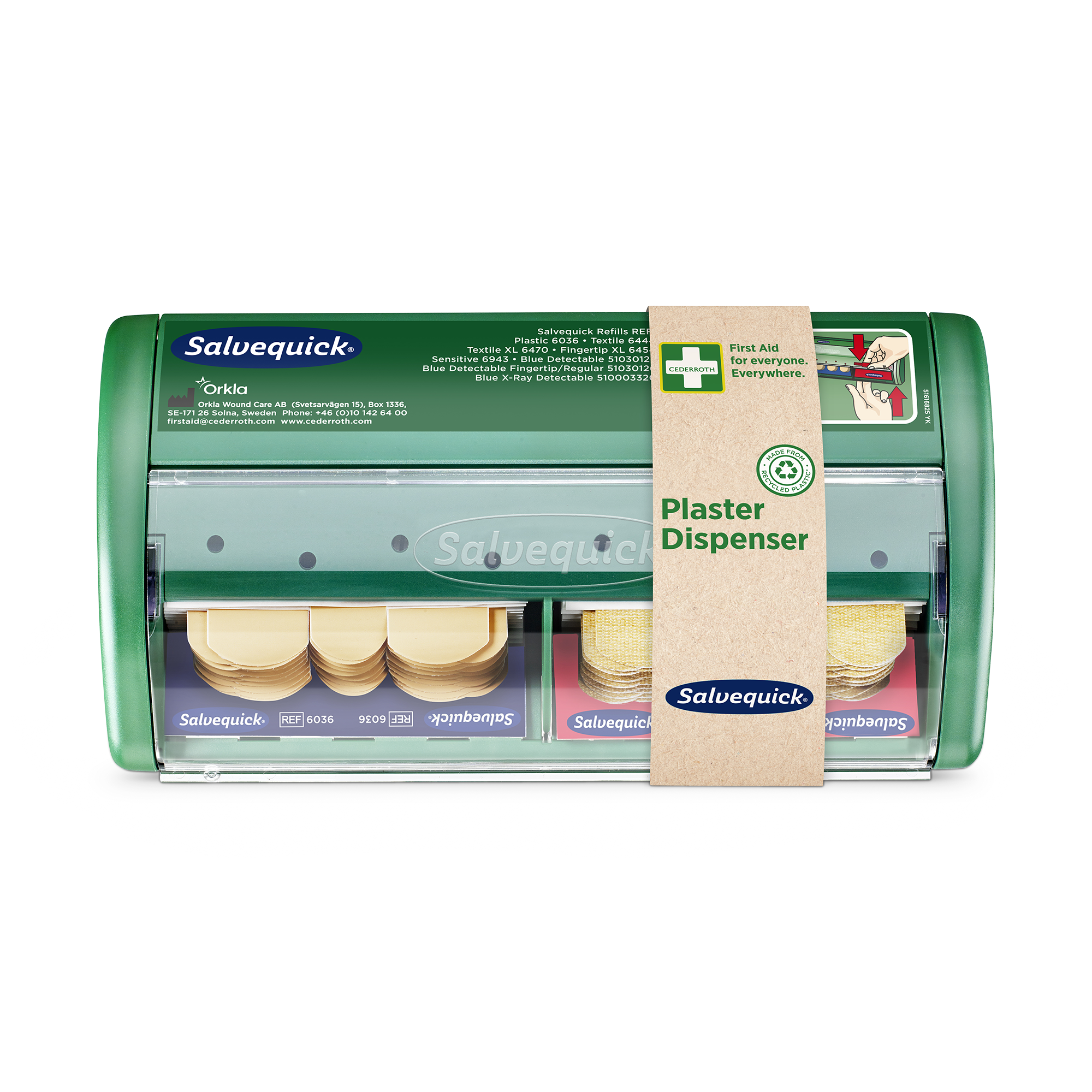 Cederroth 1002265 Plastic & Textile Plasters Dispenser
