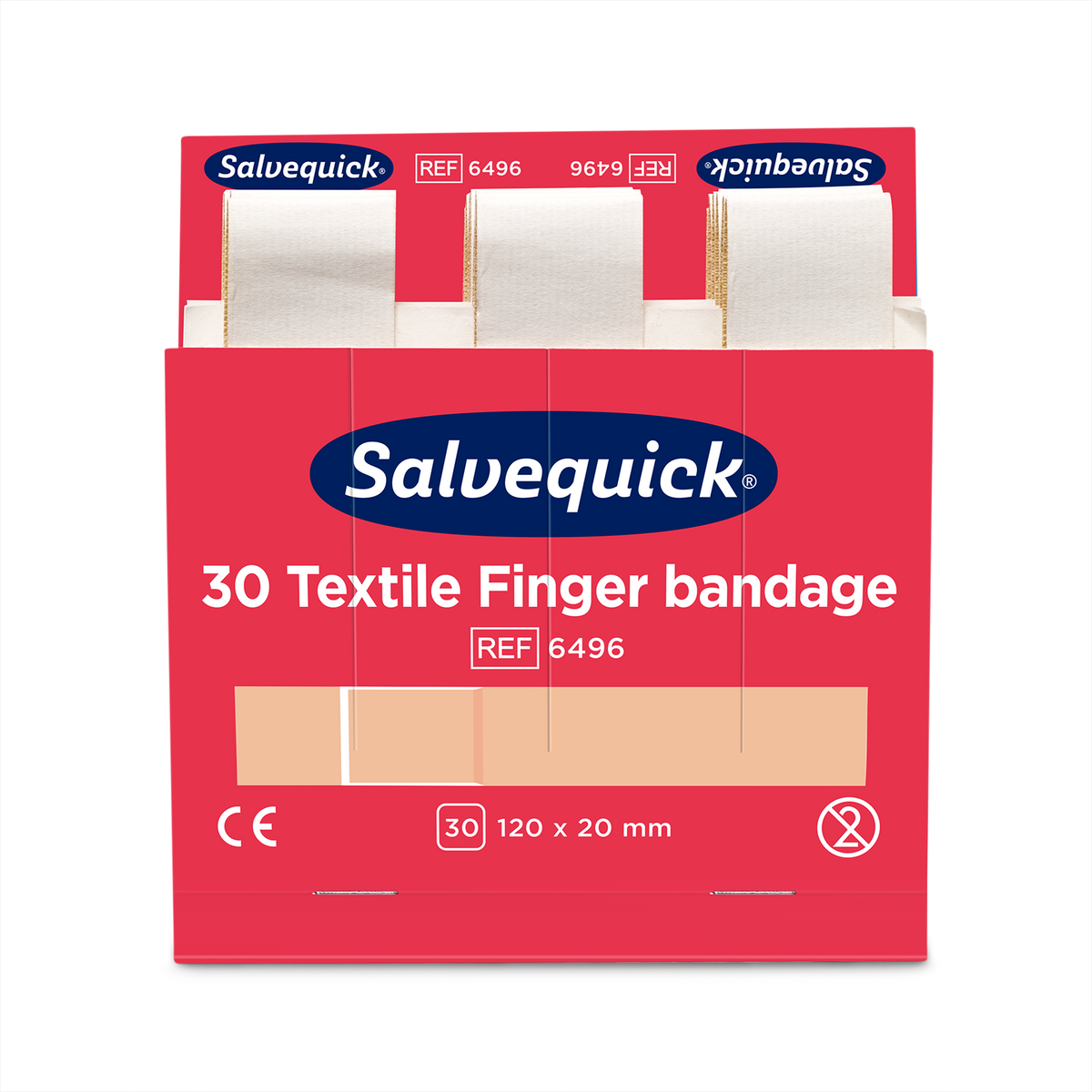 Cederroth 1002277 Textile Finger Bandage 6 Refill