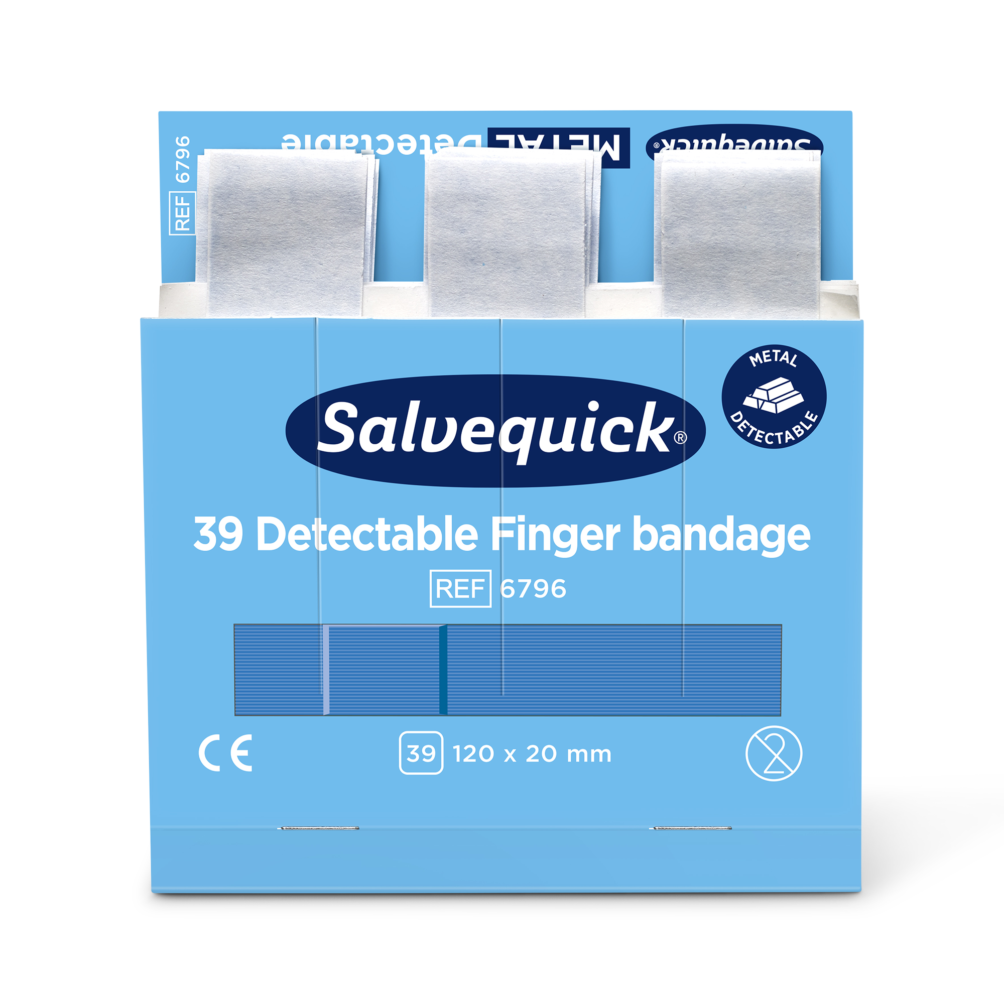 Cederroth 1002278 Detectable Finger Bandage 6 Refill