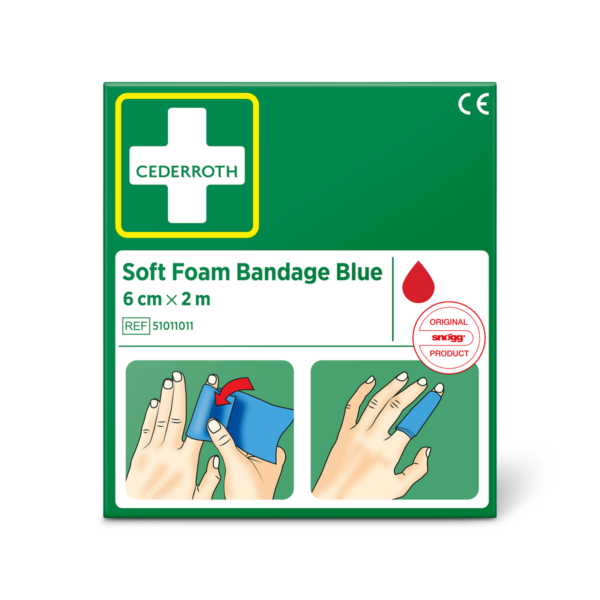 Cederroth 1002285 Food Handling Soft Foam Bandage