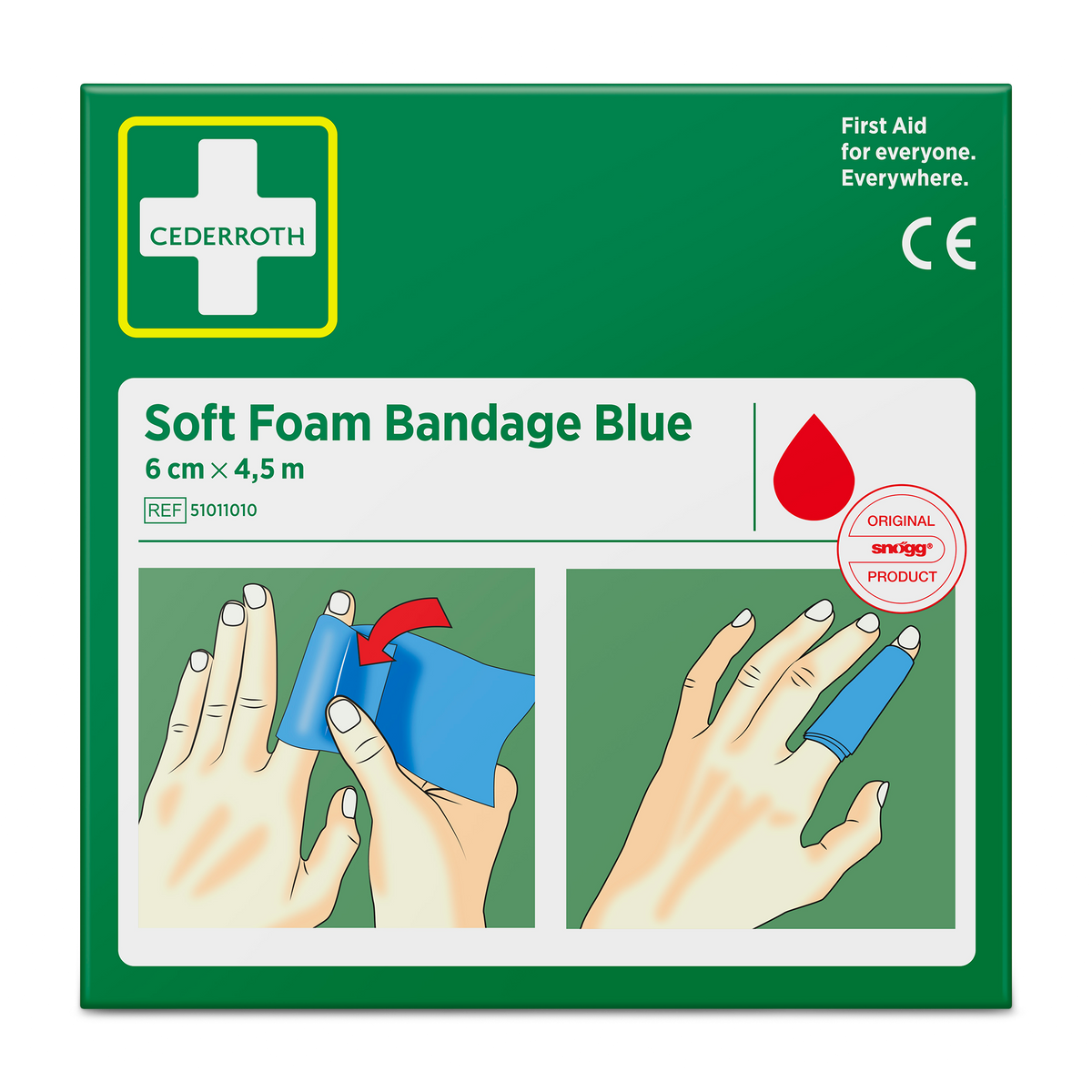 Cederroth 1002288 Food Handling Soft Foam Bandage