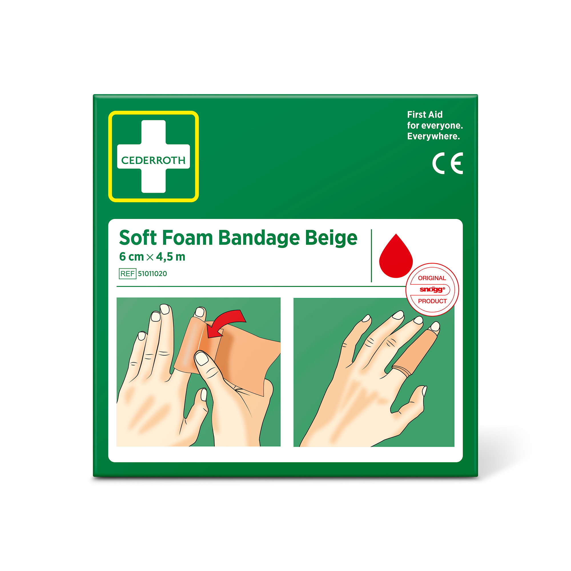 Cederroth 1002290 Soft Foam Bandage