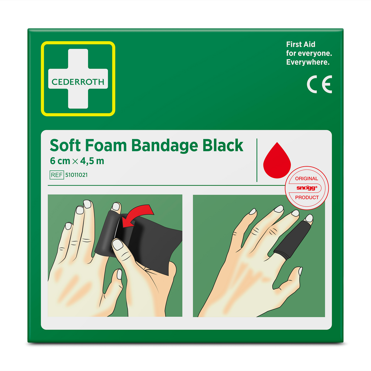 Cederroth 1002292 Dirty Soft Foam Bandage