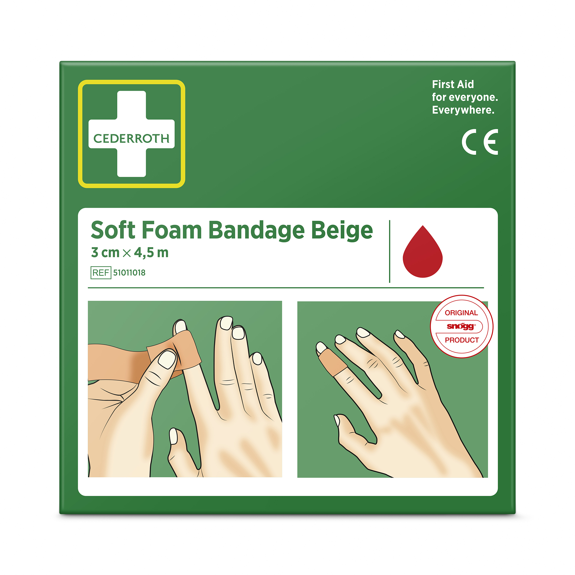 Cederroth 1002294 Soft Foam Bandage