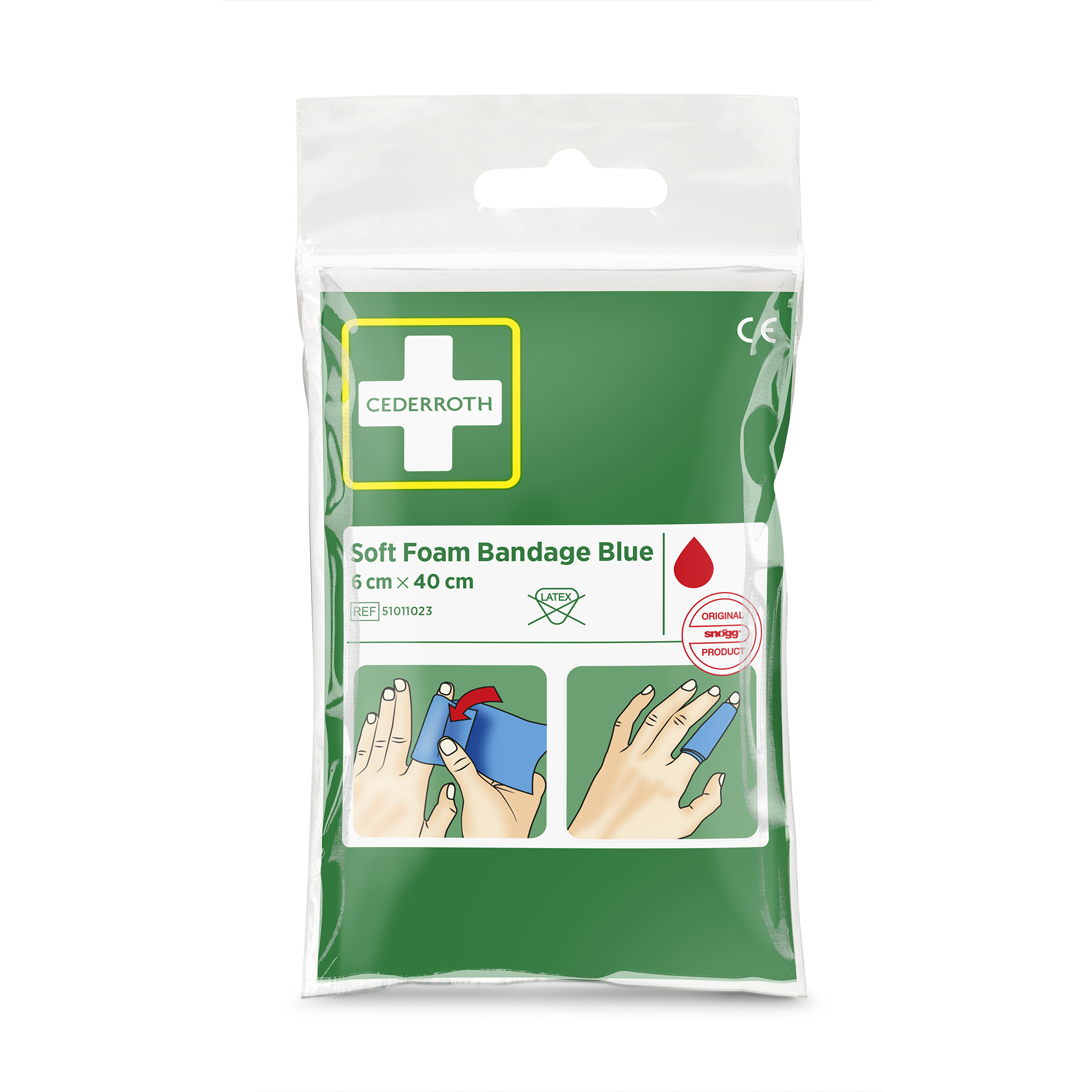 Cederroth 1002295 Food Handling Soft Foam Pocket Bandage