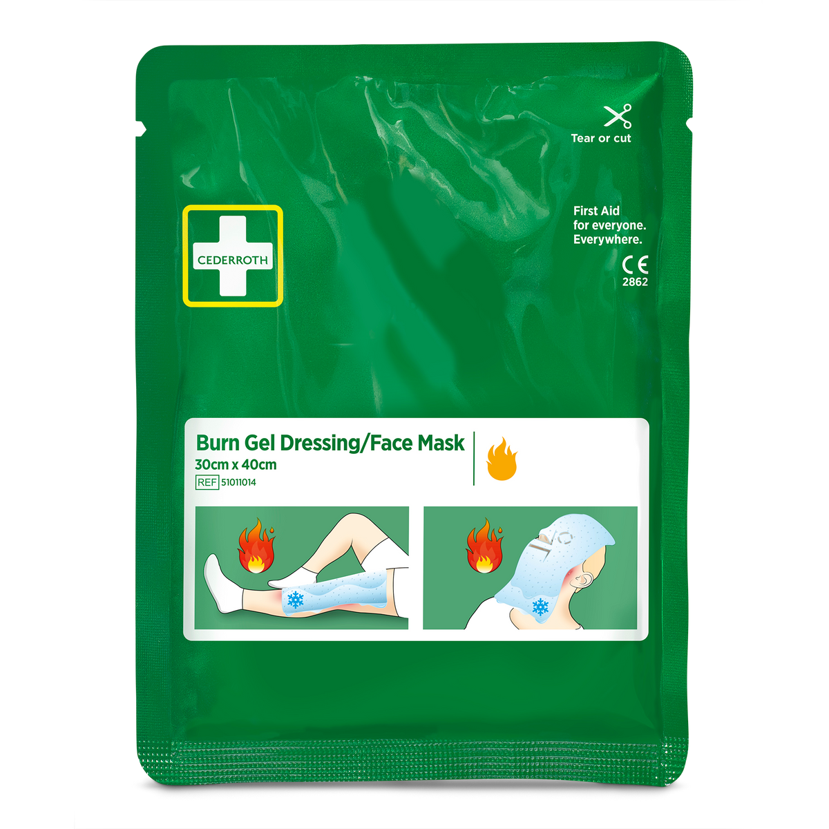 Cederroth 1002300 Burn Gel Dressing / Face Mask