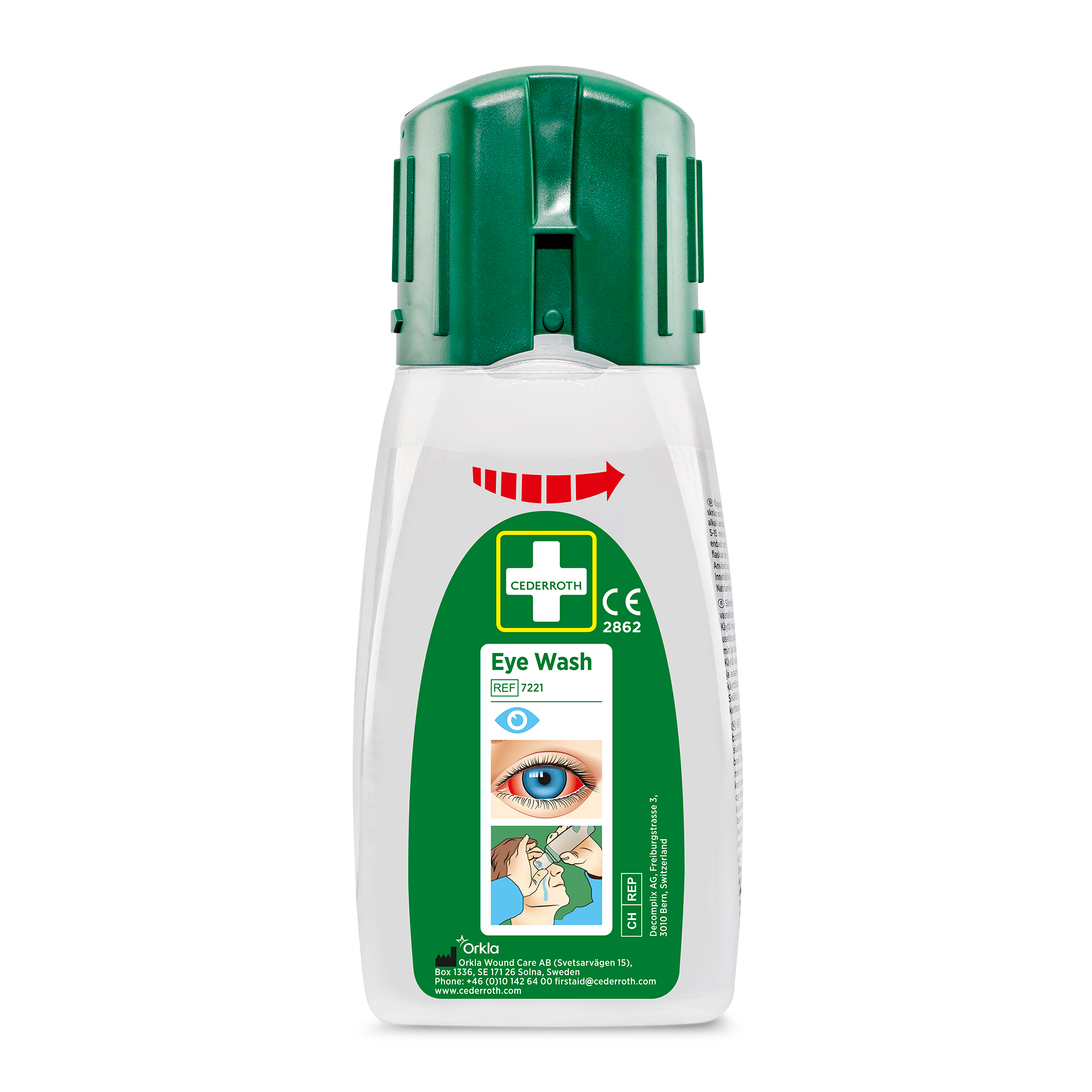 Cederroth 1002307 Eye Wash Pocket