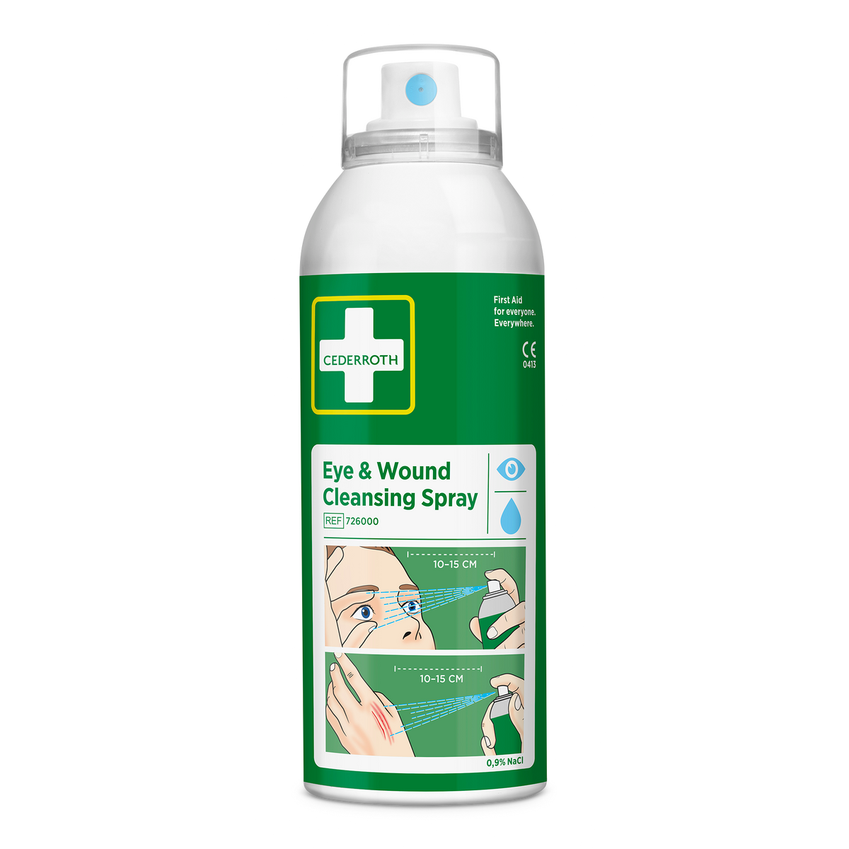 Cederroth 1002309 Eye & Wound Cleansing Spray