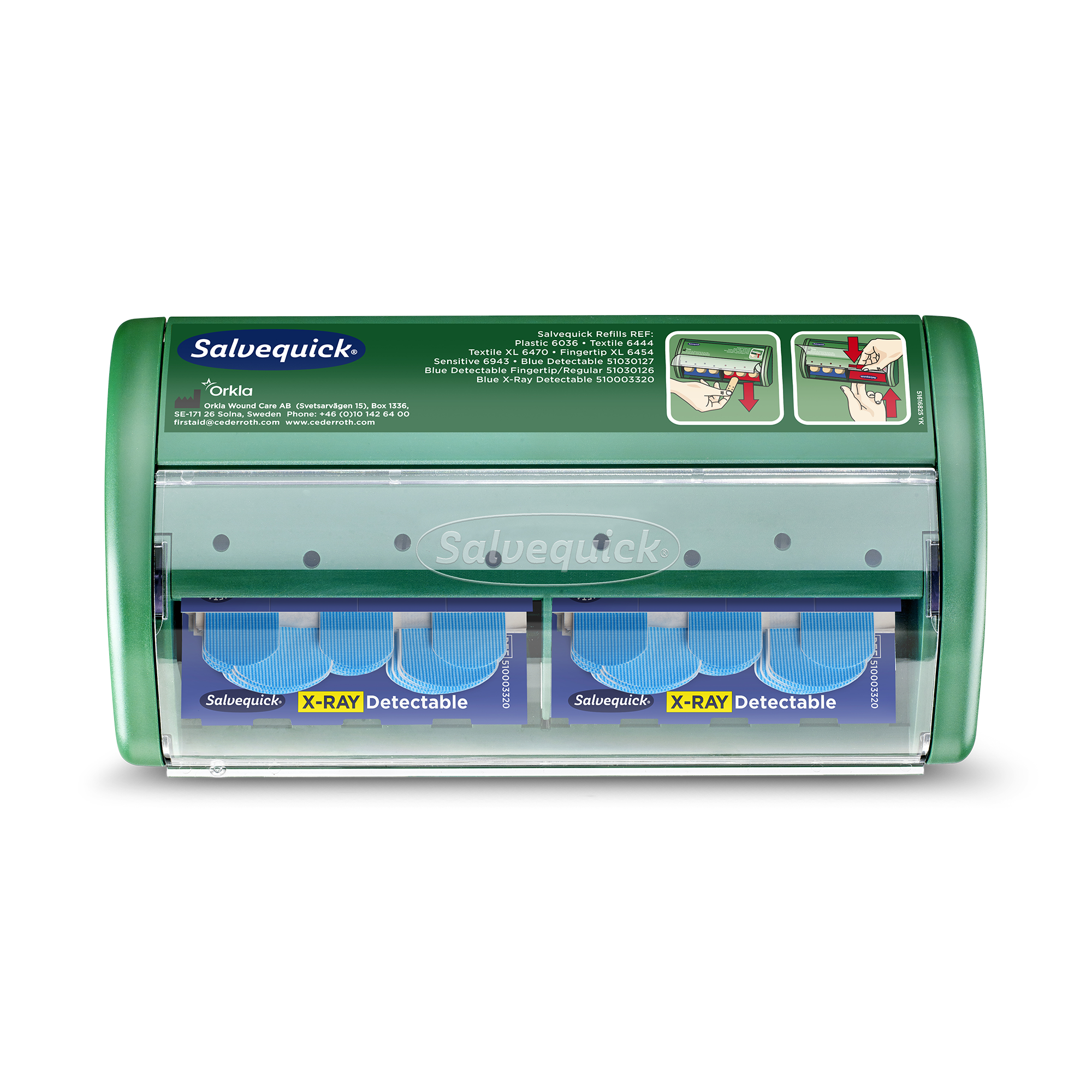 Cederroth 1002344 X-Ray Detectable Plasters Dispenser