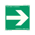 Cederroth 1002357 Escape Route Arrow Sign