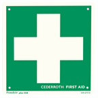 Cederroth 1002358 First Aid Cross Sign