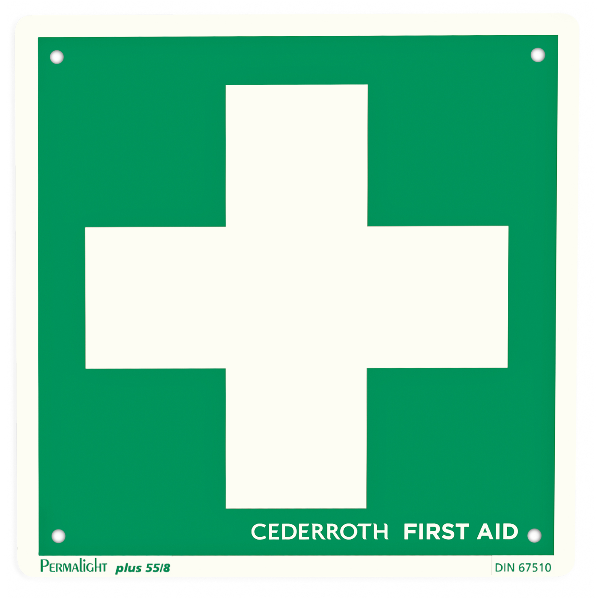 Cederroth 1002358 First Aid Cross Sign