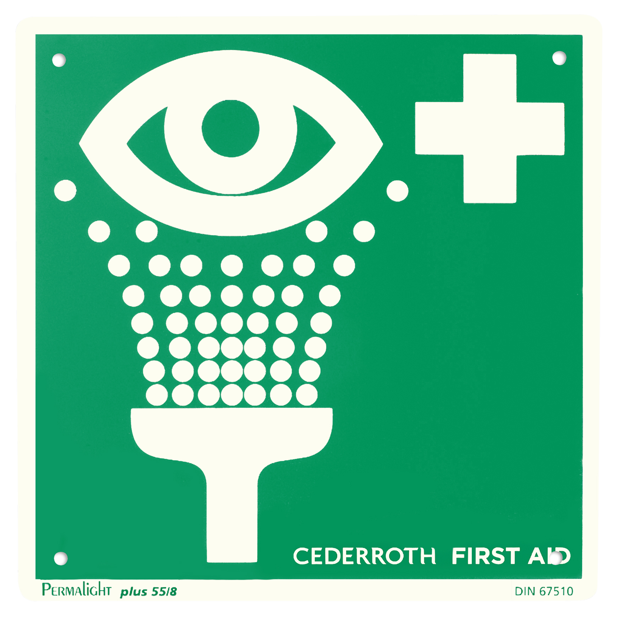 Cederroth 1002359 Eye Wash Sign