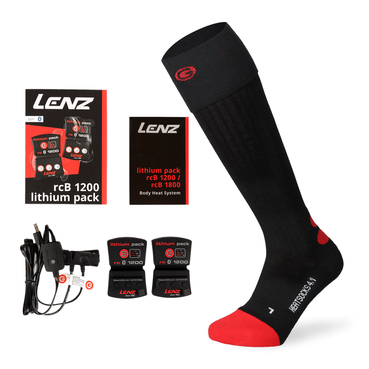 Lenz 1002448 1200 BT Pro Set Socks