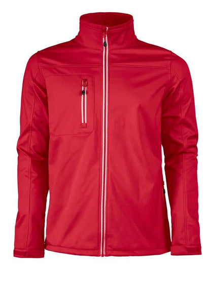 Vert Softshell Jacket Men Printer RED