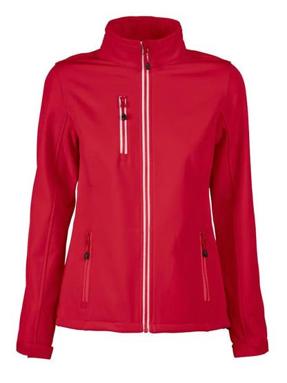 Vert Softshell Jacket Women Printer RED