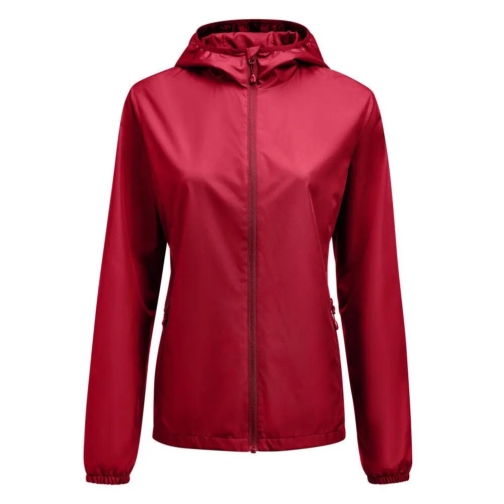 Grab Windbreaker Women Printer RED
