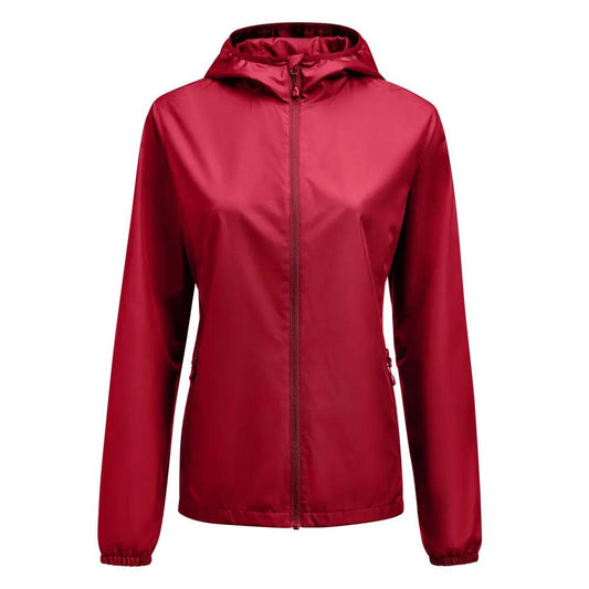 Grab Windbreaker Women Printer RED