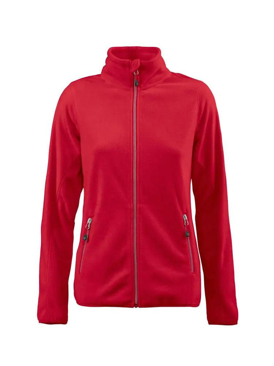 Twohand  Fleece Jacket Women Printer RED
