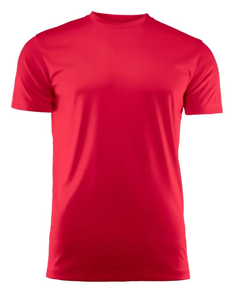 Run T-Shirt Men Printer RED