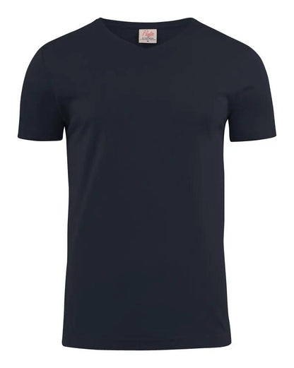 Heavy V-neck T-Shirt Men Printer