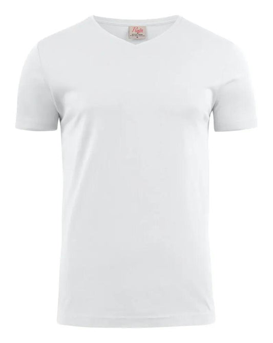 Heavy V-neck T-Shirt Men Printer