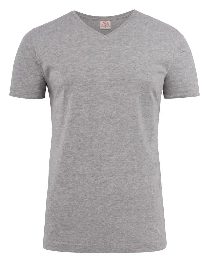 Heavy V-neck T-Shirt Men Printer
