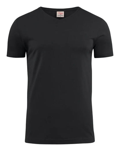 Heavy V-neck T-Shirt Men Printer