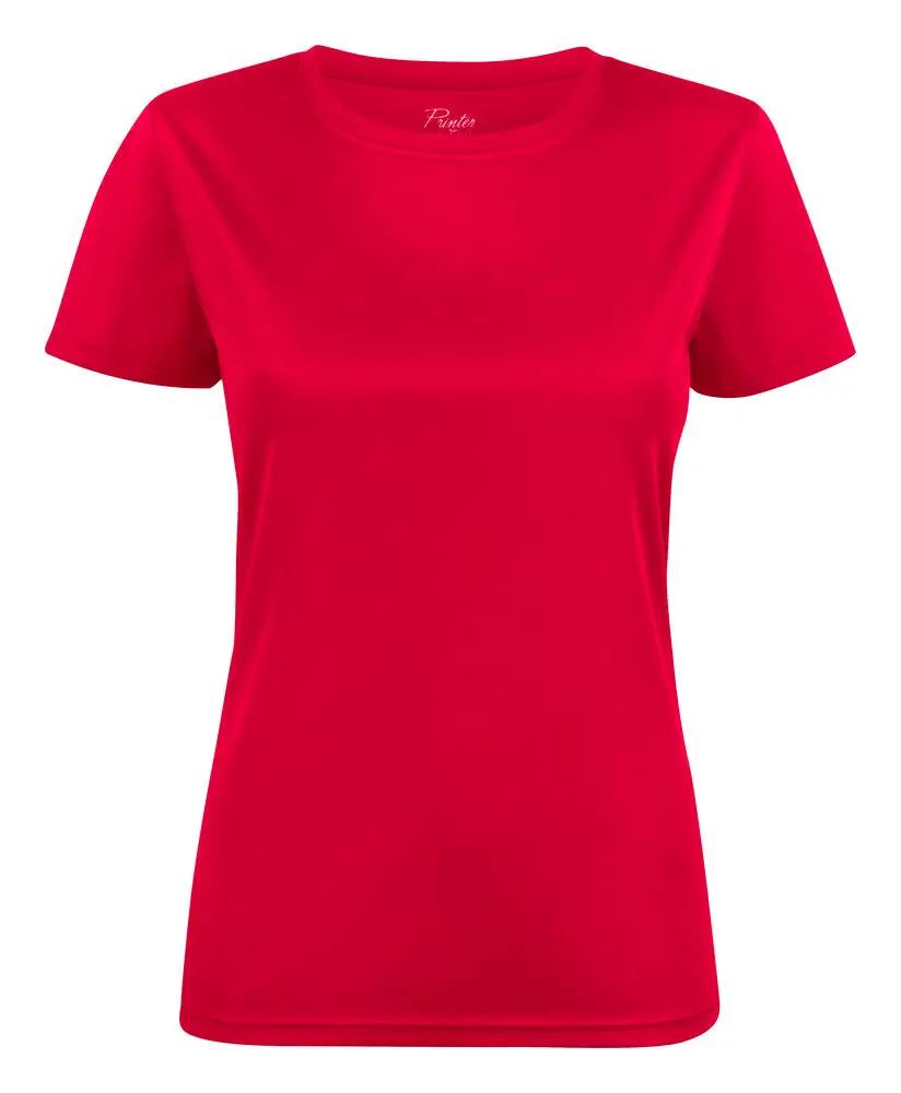 Run T-Shirt Women Printer RED