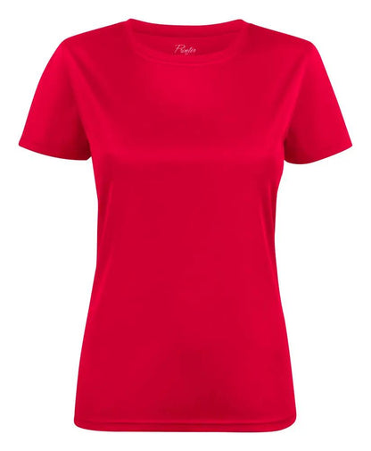 Run T-Shirt Women Printer RED