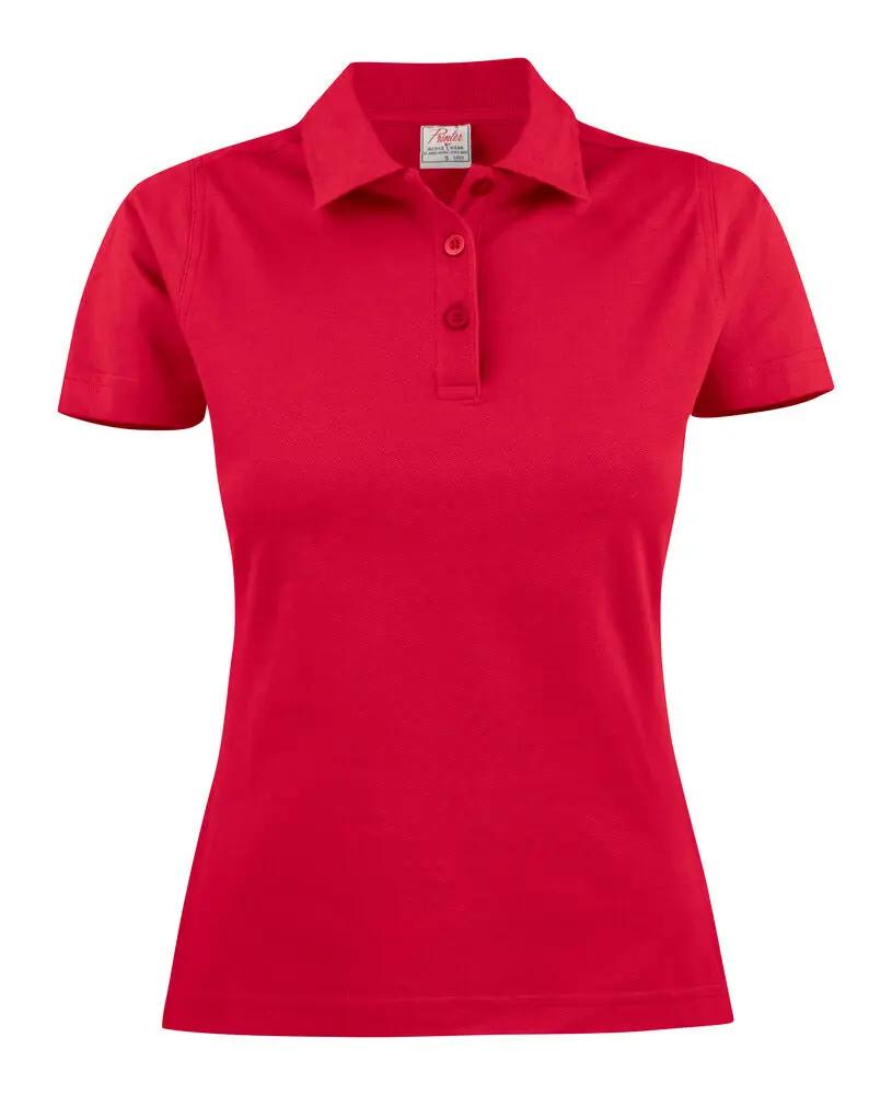 Surf Light  Polo Pique Women Printer