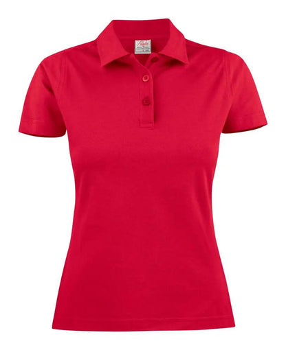 Surf Light  Polo Pique Women Printer