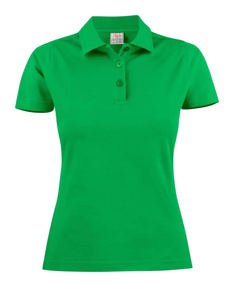 Surf Light  Polo Pique Women Printer
