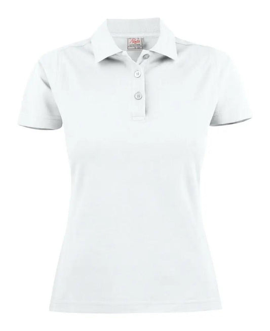 Surf Light  Polo Pique Women Printer
