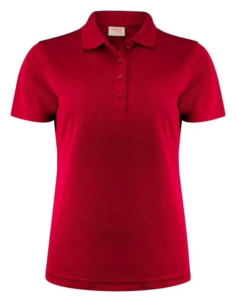 Smash  Polo Women Printer RED