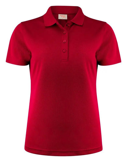 Smash  Polo Women Printer RED