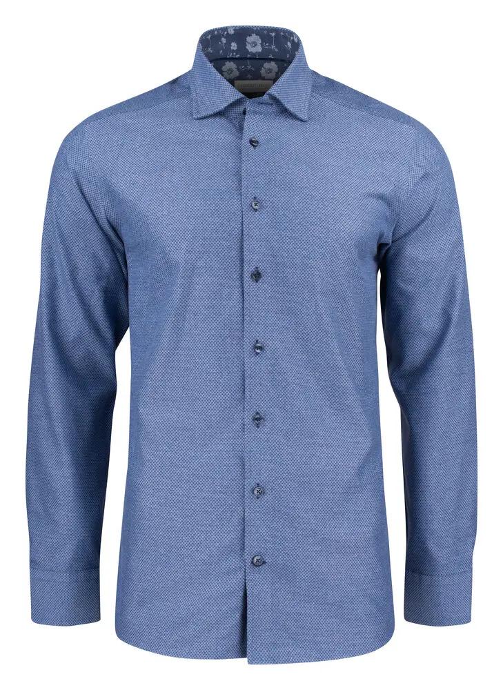 PB144 Brushed Jacquard Shirt Regular Fit Men J.Harvest & Frost