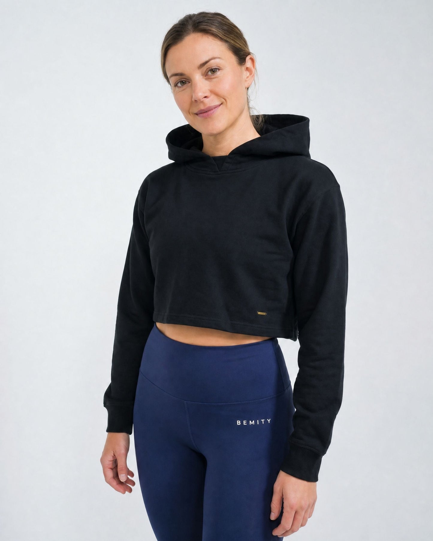 MISS ON Crop Hoodie BEMITY