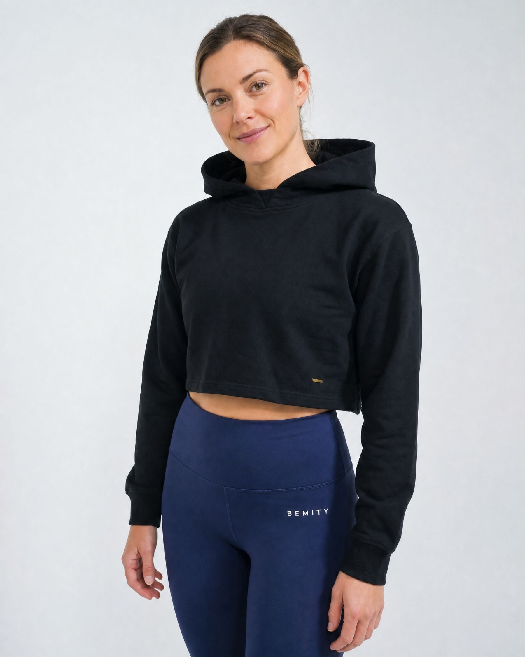 MISS ON Crop Hoodie BEMITY