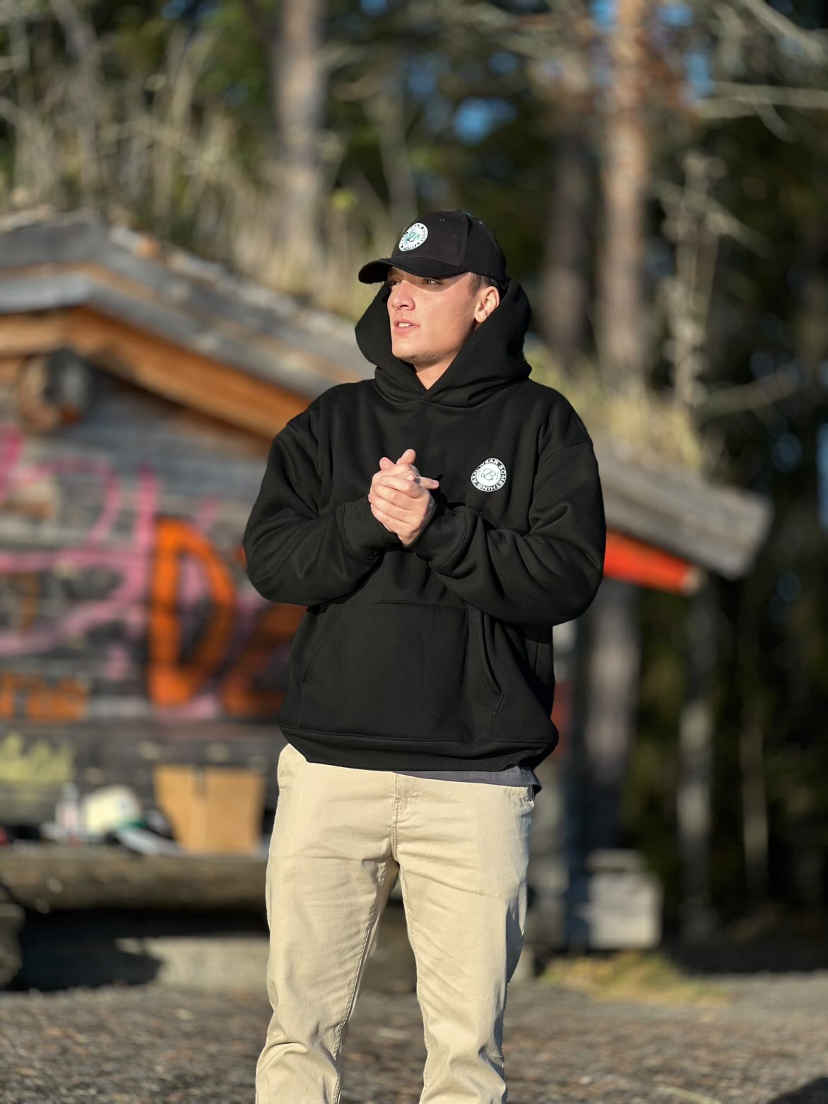 ArtByBearded 500GSM Hoodie - Premium Profilkläder med Tryck och Brodyr ArtbyBearded