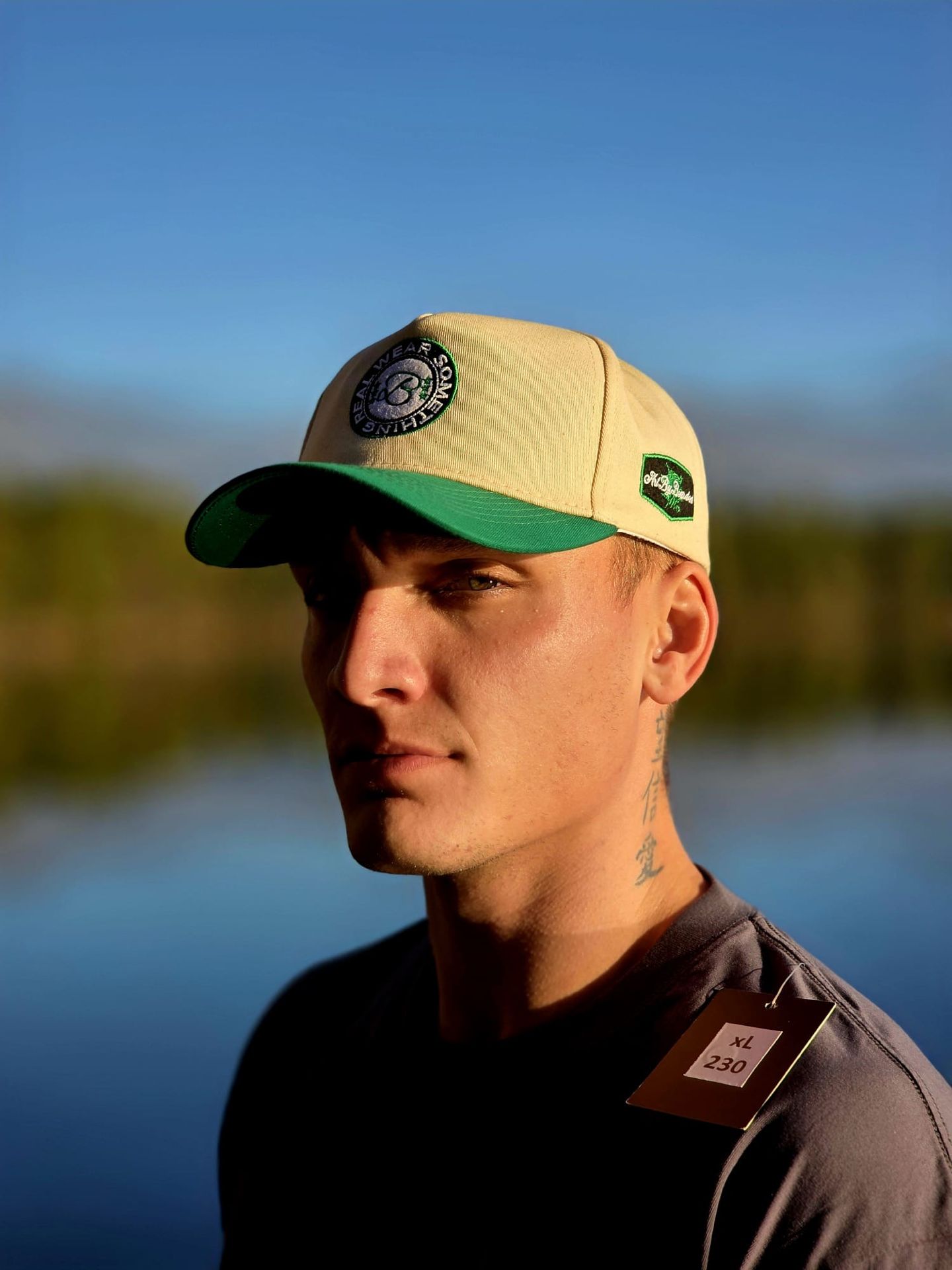 ArtByBearded Flex Baseball Keps - Brodyr, Elastisk Bomull för Komfort ArtbyBearded