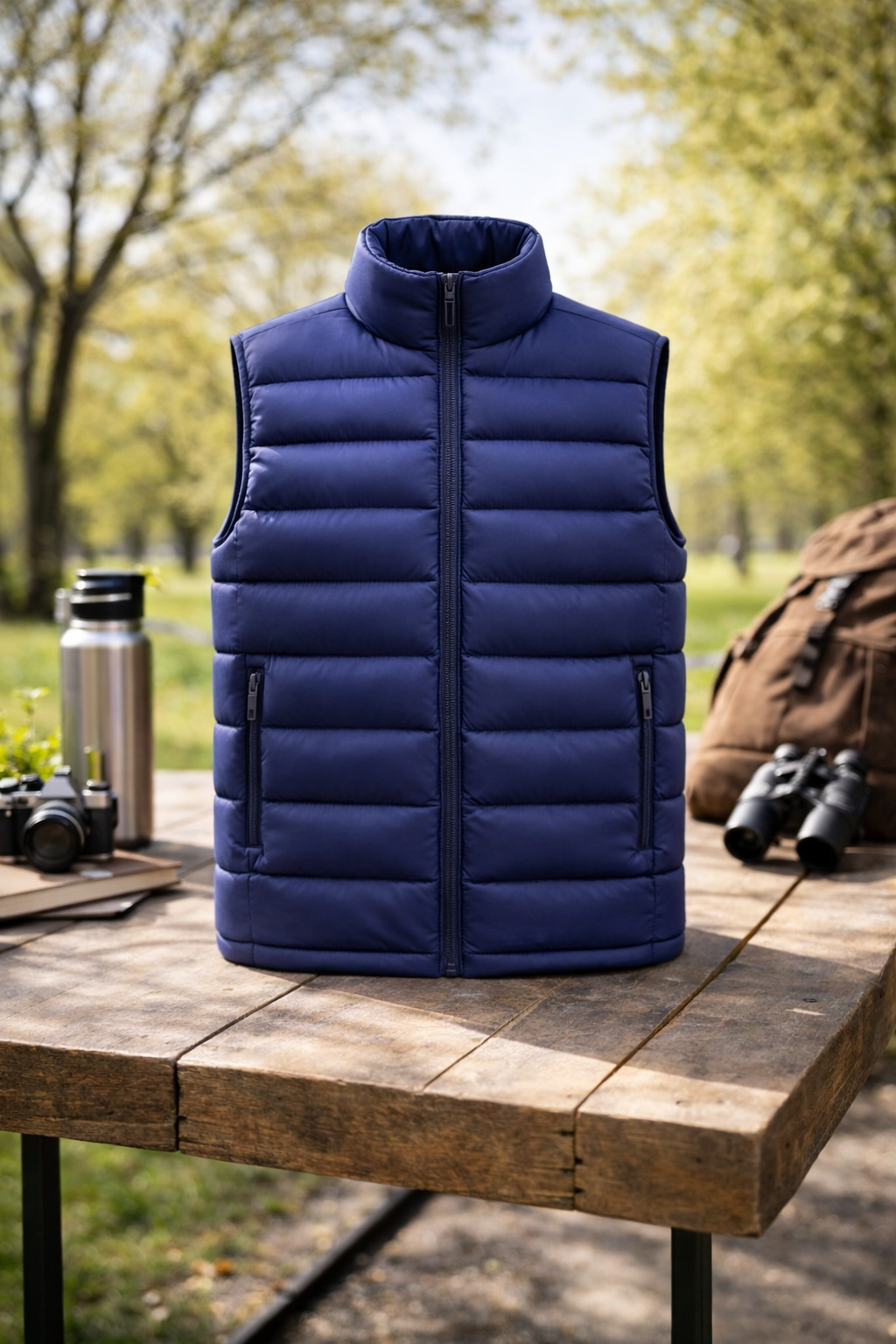 ArtbyBearded Signature Puffer Vest ArtbyBearded