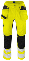 Projob 6570 Hantverksbyxa Stretch EN ISO 20471 Klass 2