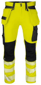 Projob 6571 Hantverksbyxa Stretch EN ISO 20471 Klass 2