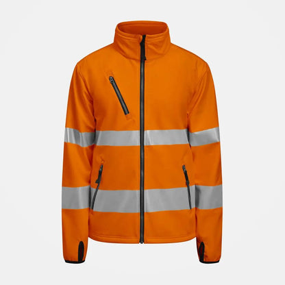 1202 Softshell Jacket Hi-Vis Jobman